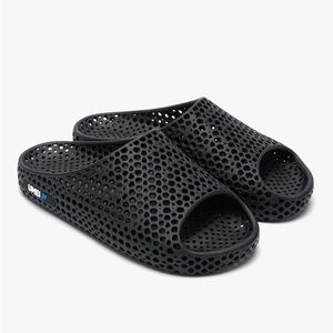 UMEI Unisex 3D Printed Slides for Men Women, Ergonomic Mellow Recovery shoes,